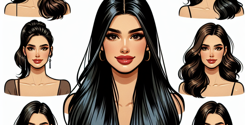 celebrity hairstyle