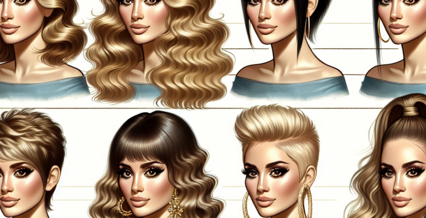 celebrity hairstyle
